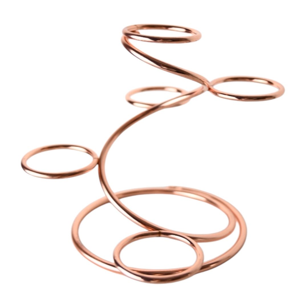Roségoldener Kugelständer für bis zu 5 Kugeln - CrystalScents