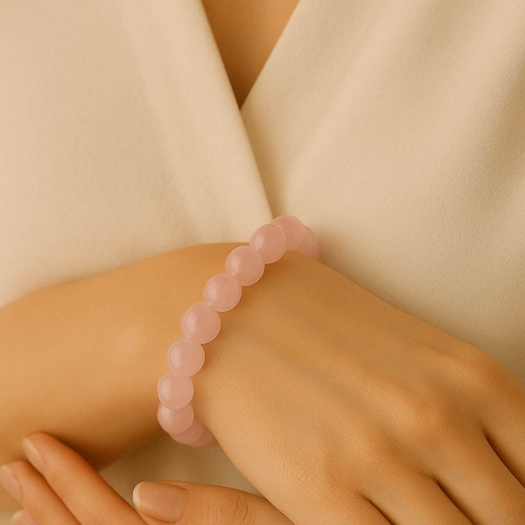 Rosenquarz Armband - CrystalScents