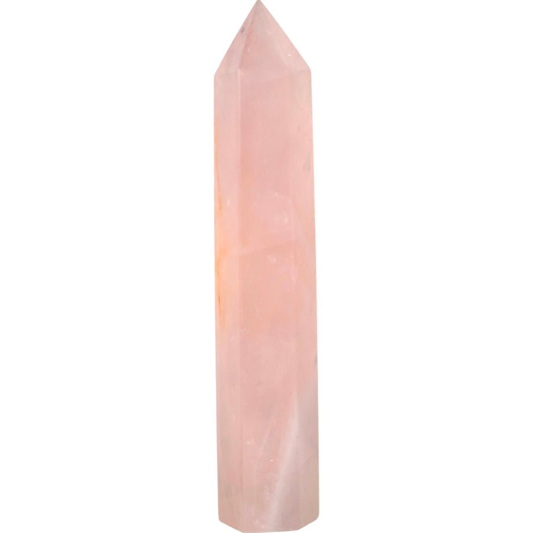 Rosenquarz Obelisk - CrystalScents