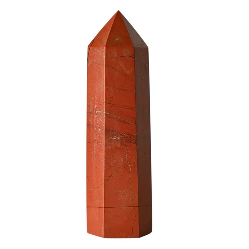 Roter Jaspis Obelisk - CrystalScents