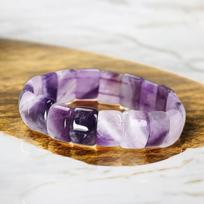 Rundes Amethyst Armband - CrystalScents
