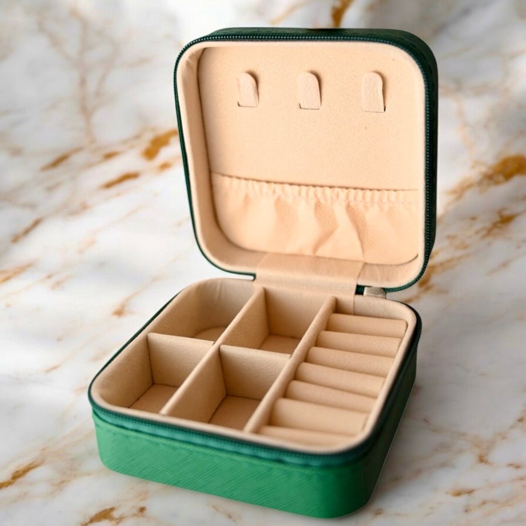 Schmuckbox Dunkelgrün - CrystalScents
