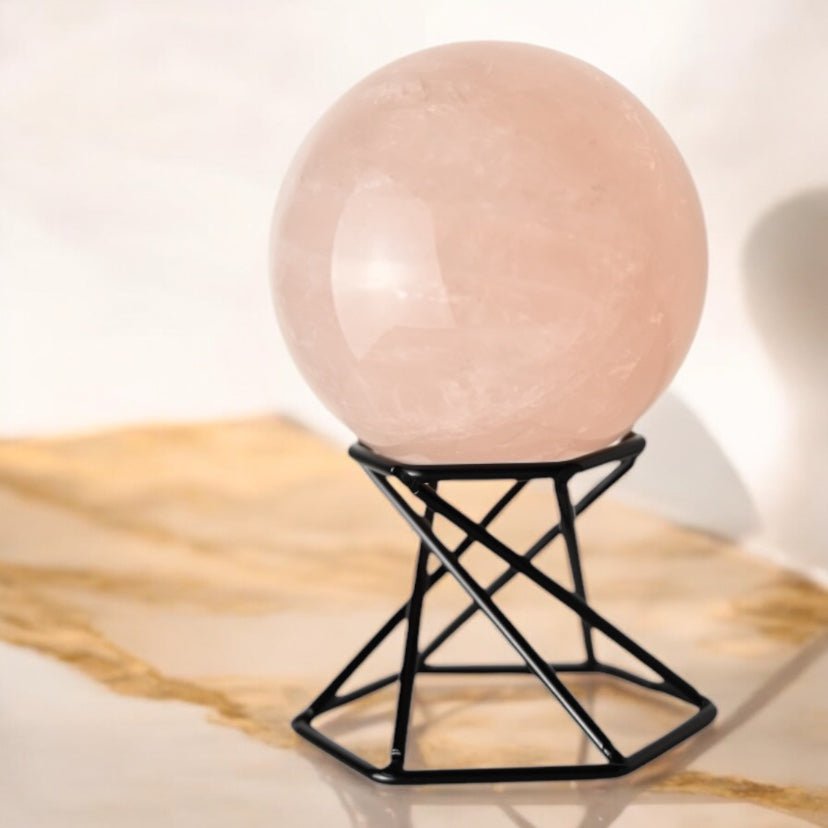 Schwarzer Kugelständer 2 in 1 - CrystalScents