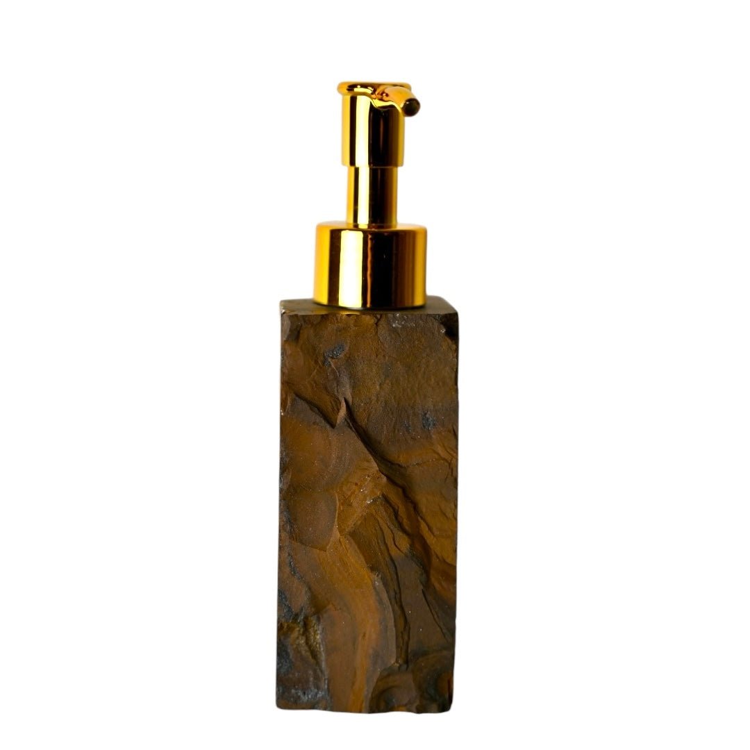 Seifenspender Tigerauge - CrystalScents