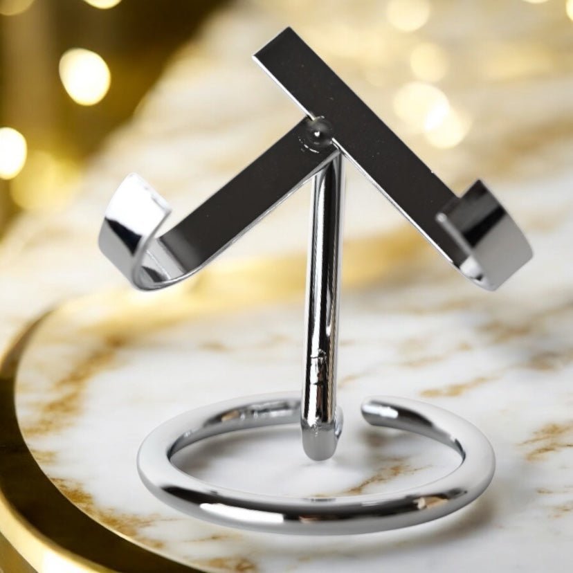 Silberner Edelsteinständer - CrystalScents