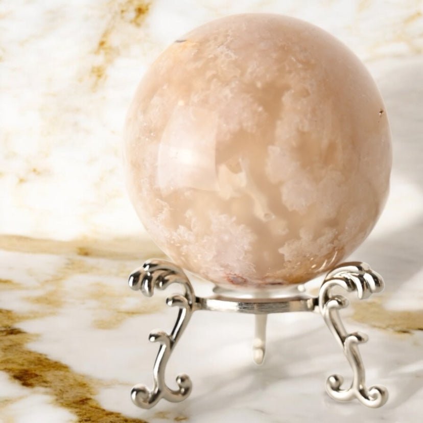 Silberner Kugelständer - CrystalScents