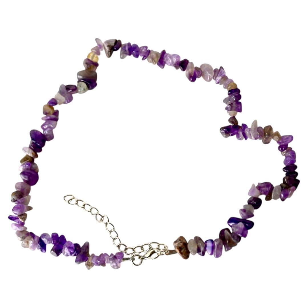 Splitter Halskette Amethyst - CrystalScents