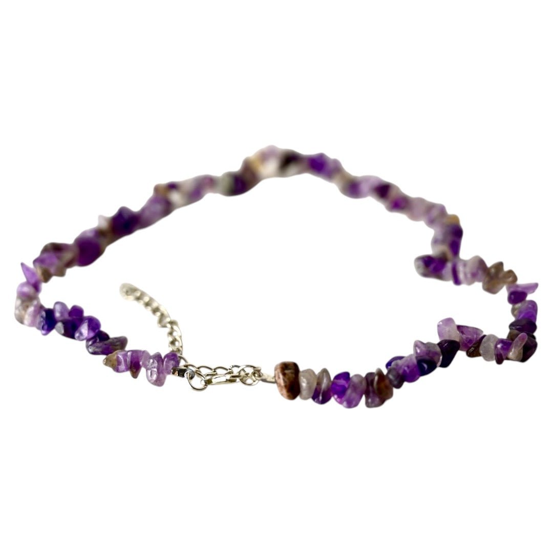 Splitter Halskette Amethyst - CrystalScents