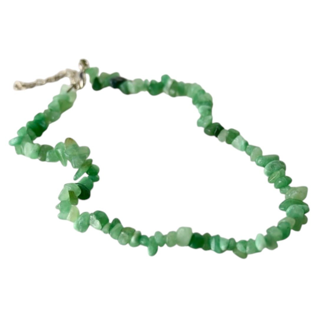 Splitter Halskette Aventurin - CrystalScents