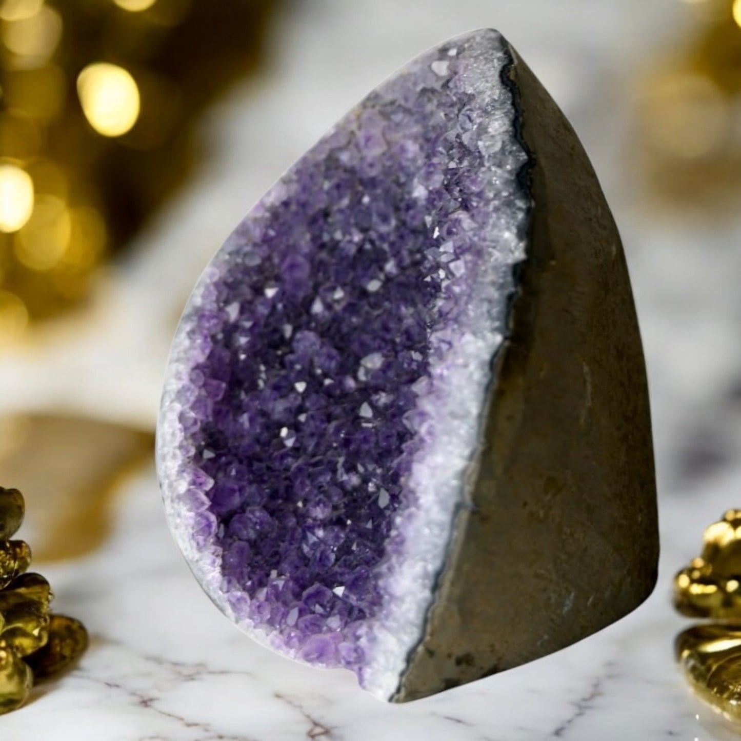 Amethystdruse Kristallhöhle – Tiefe Kristalldruse