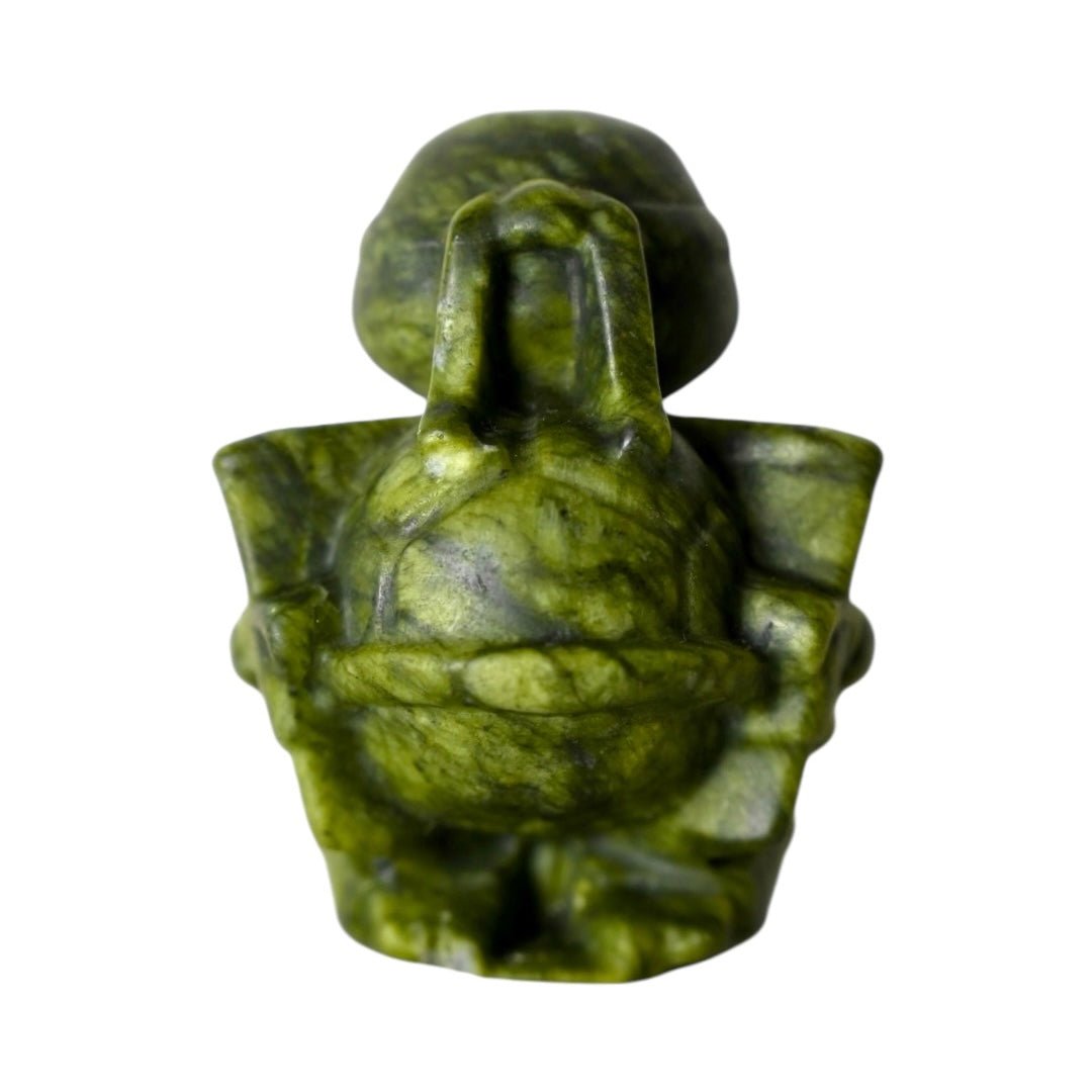 Turtle Ninja aus Serpentin Bo - CrystalScents