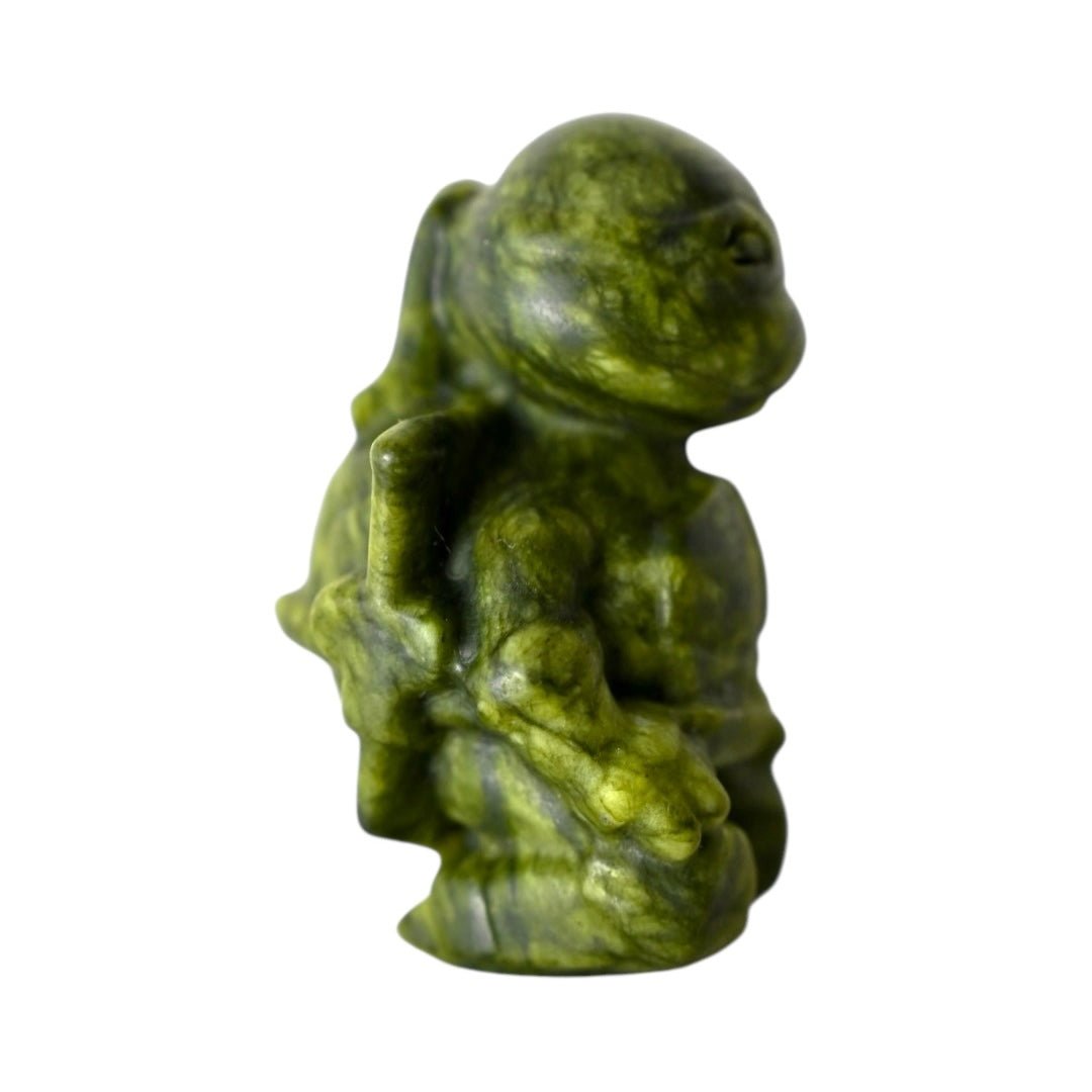 Turtle Ninja aus Serpentin Bo - CrystalScents