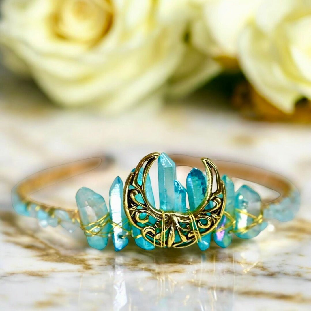 Wunderschöne Edelstein - Tiara - CrystalScents