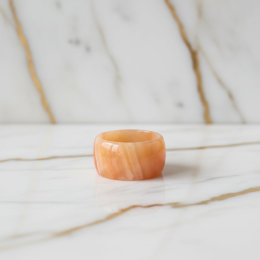 Calcit Ring – Energie, Schutz & innere Balance CrystalScents