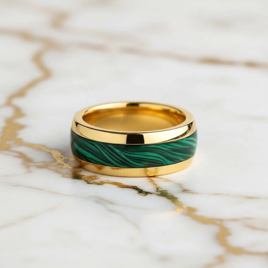 Malachit Ring – Schutz, Fokus & energetische Balance