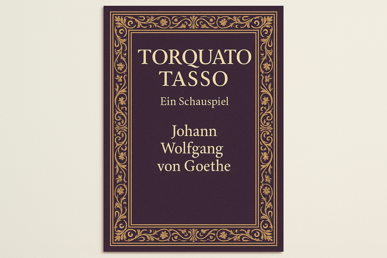 Torquato Tasso – Goethes Drama über Genie und Gefühl