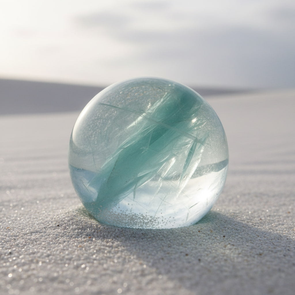 Aquamarin Kugel – Ruhe, Klarheit & energetische Harmonie CrystalScents
