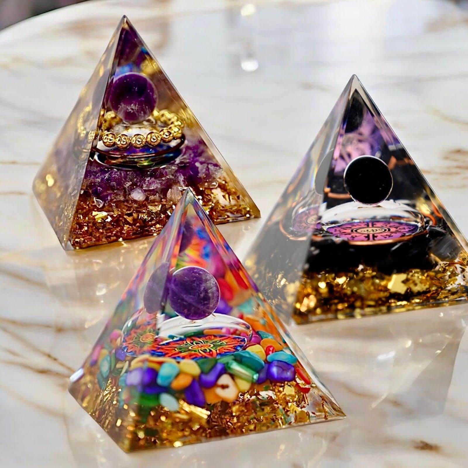 Orgonit-Pyramiden: Energiequellen für dein Zuhause und deinen Alltag