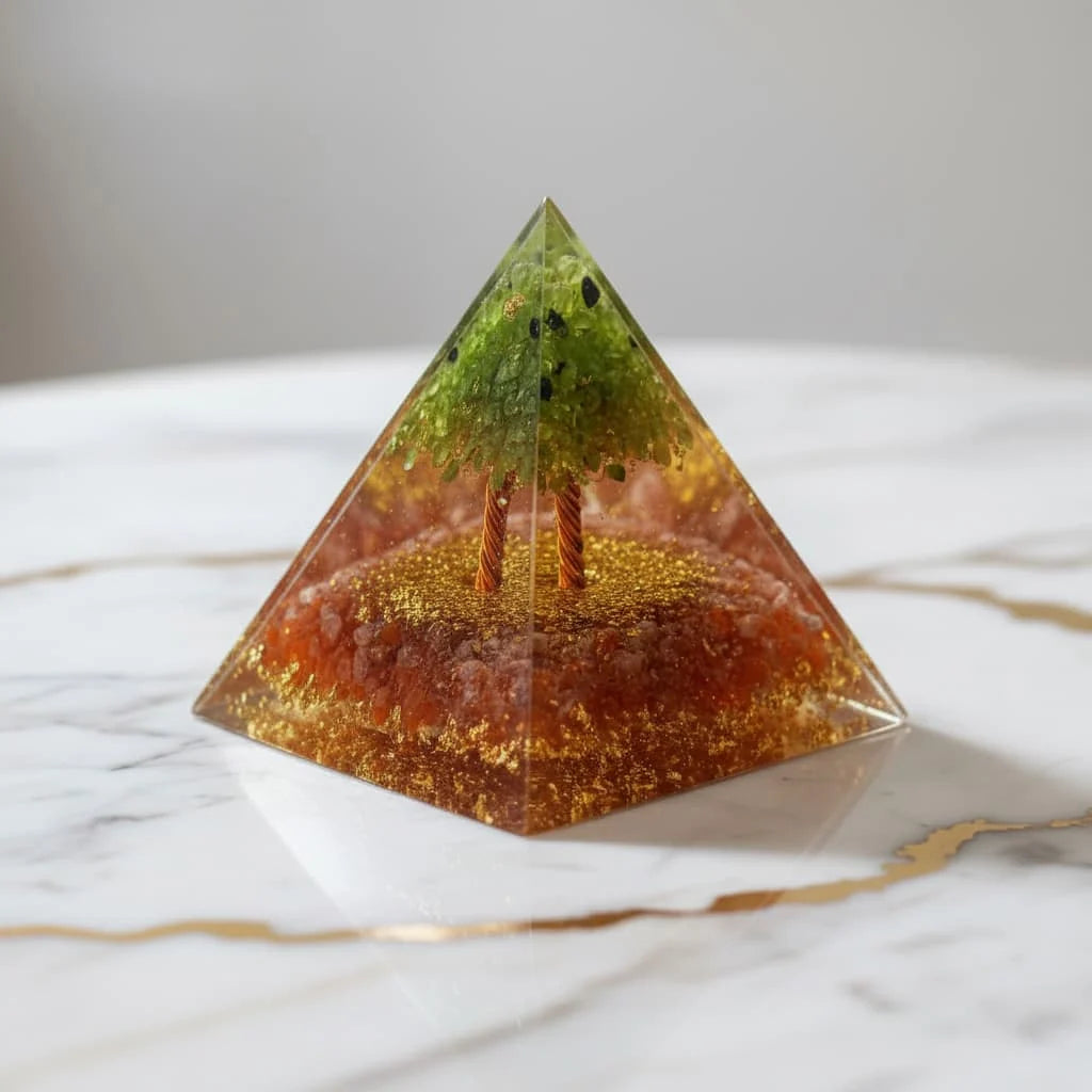 Achat Orgonit Pyramide – Energie, Schutz & positive Schwingungen