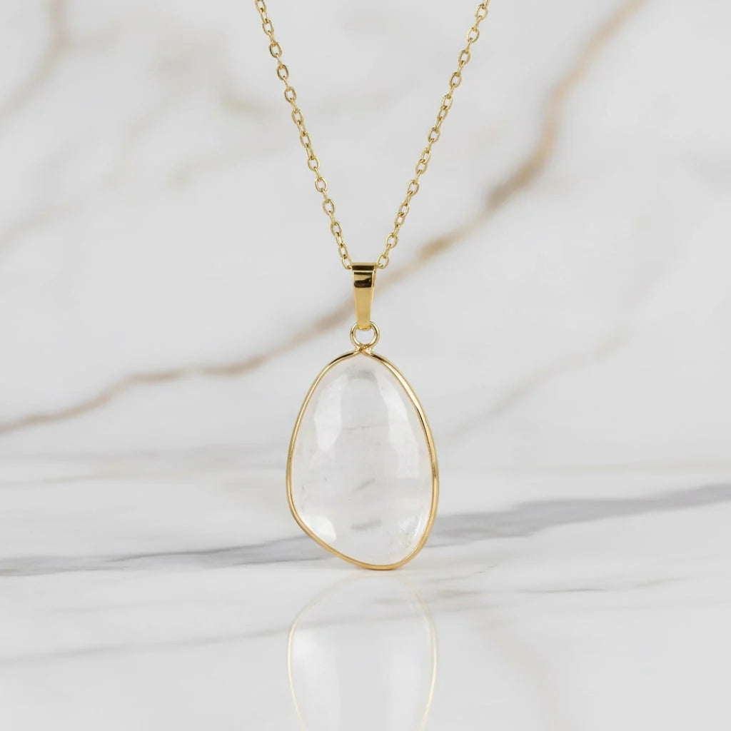 Bergkristall Halskette – Klarheit, Energie, Balance & zeitloser Kristallschmuck