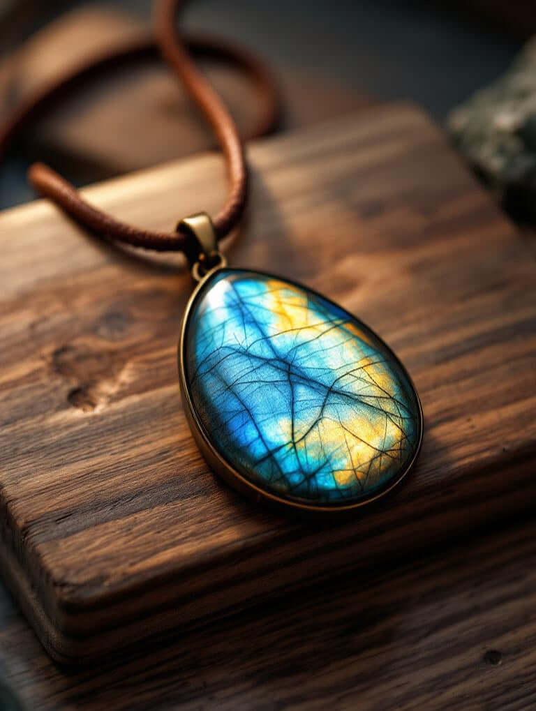 Labradorit-Schmuck – Halskette