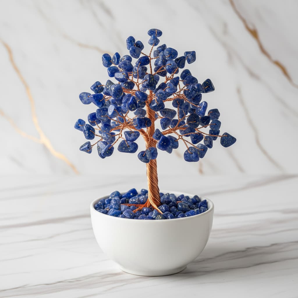 Blaufluss Baum – Wachstum, Harmonie & positive Energie CrystalScents