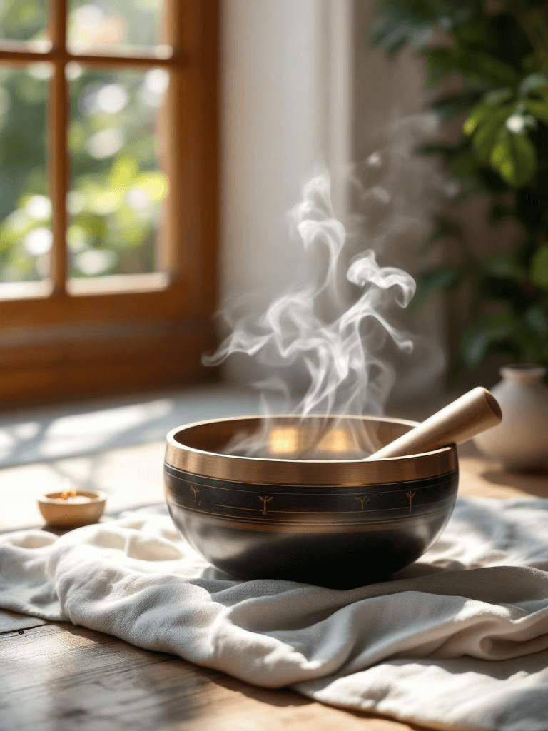 Kristallrituale Klangschale