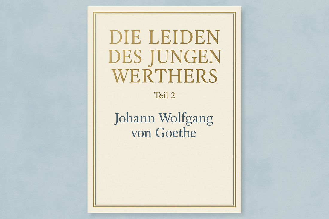 Die Leiden des jungen Werthers 2 – Johann Wolfgang von Goethe