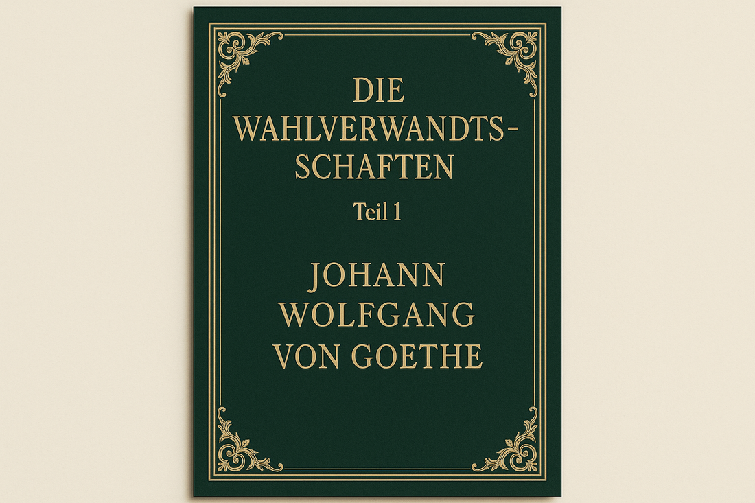 Die Wahlverwandtschaften 1 - Johann Wolfgang von Goethe