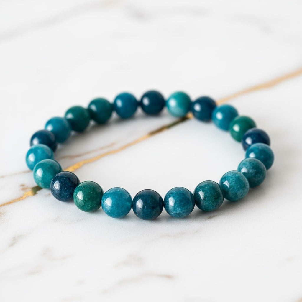 Apatit Armband – Fokus, Motivation & stilvolle Energie CrystalScents