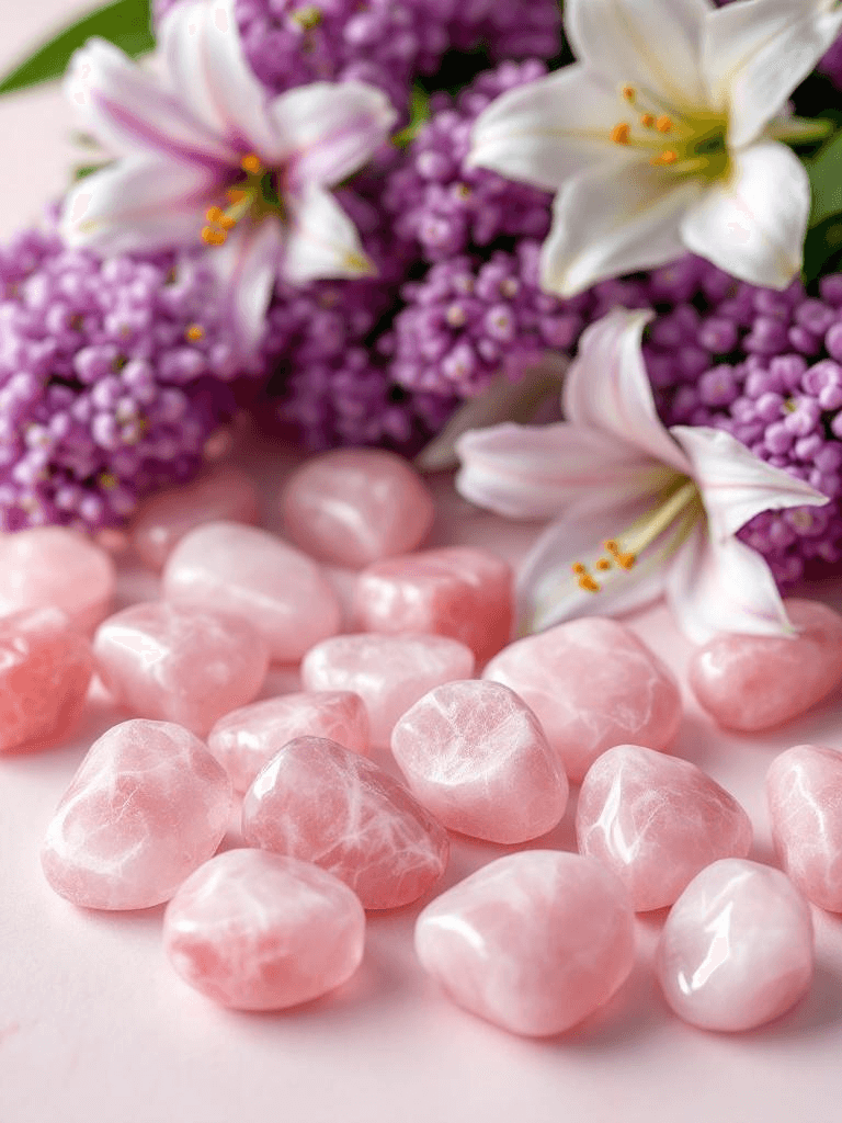 Kristalle Rosenquarz