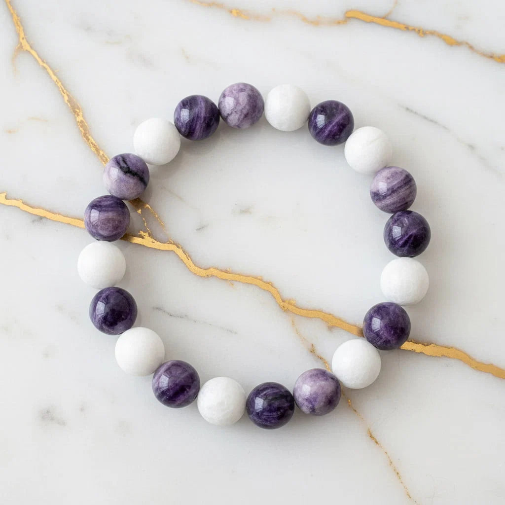 Charoit Armband – Schutz, Transformation & energetische Balance
