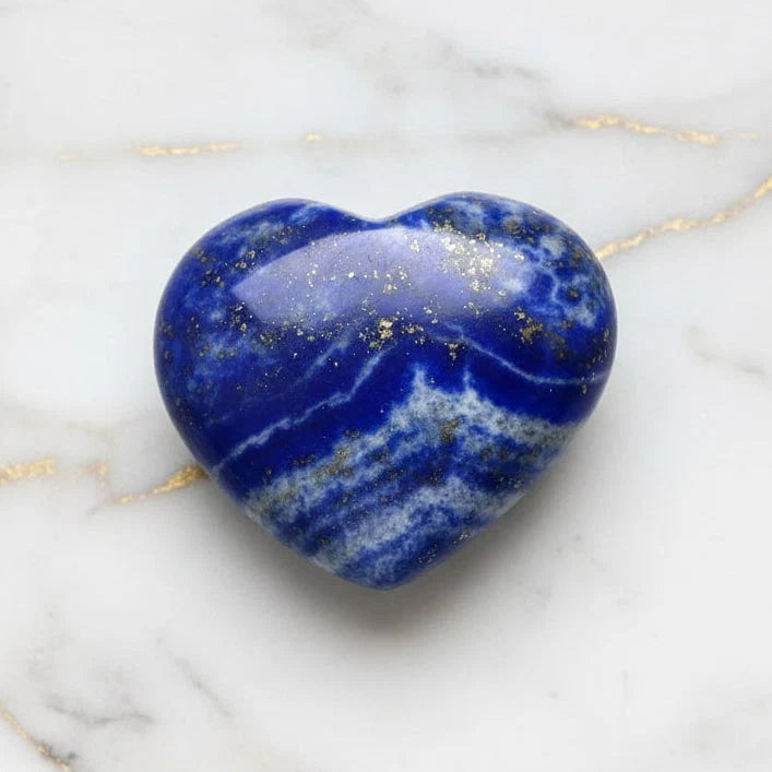 Lapislazuli Herz – Liebe, Schutz & spirituelle Klarheit
