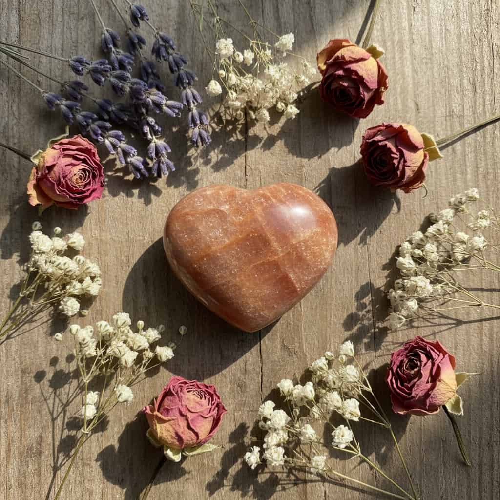 Sonnenstein Herz – Lebensfreude, Optimismus & Harmonie CrystalScents
