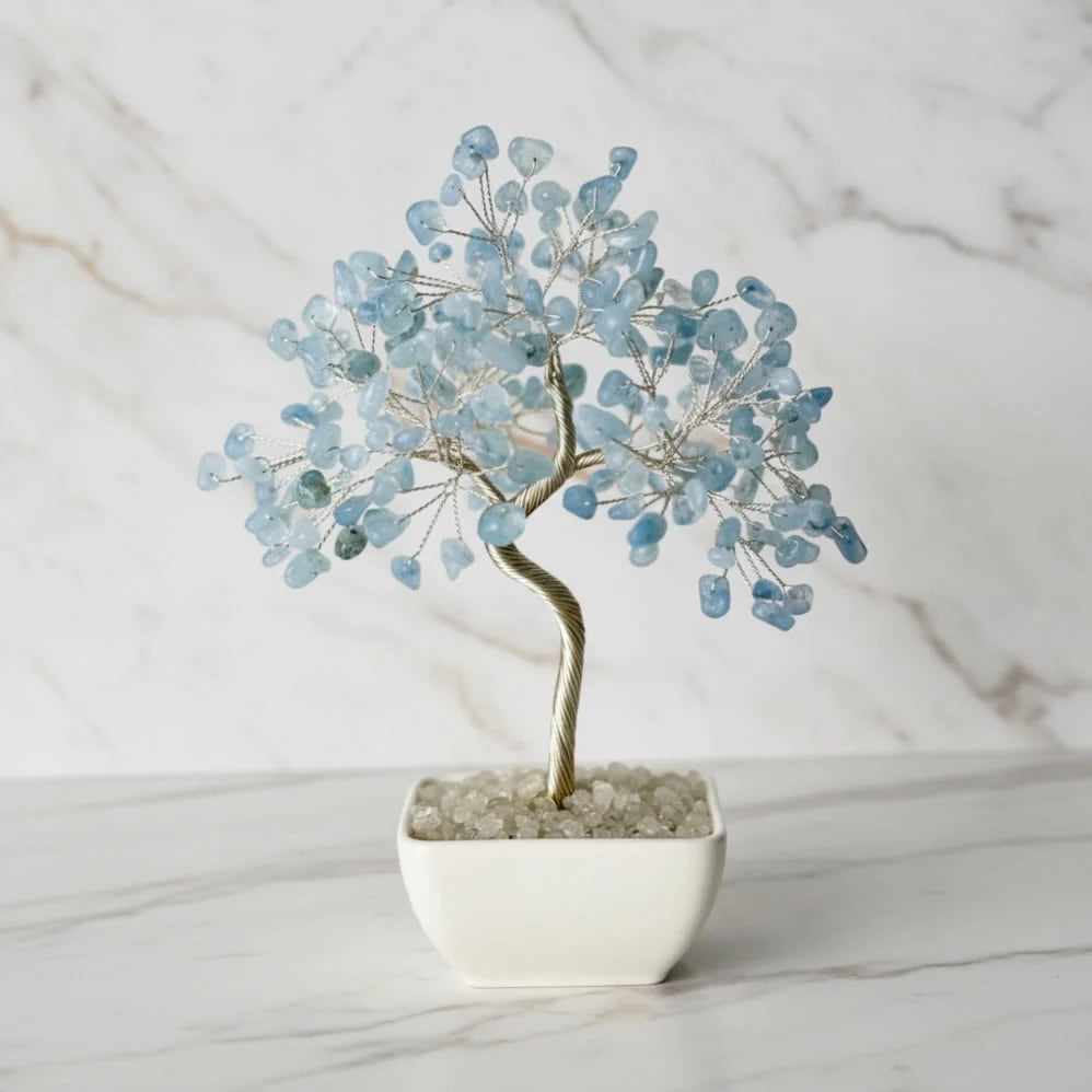 Aquamarin Baum – Ruhe, Balance & energetische Kraft