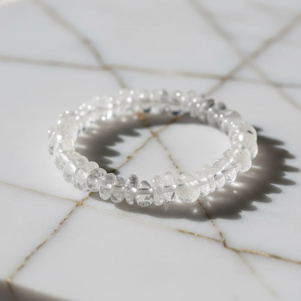 Bergkristall Armband – Klarheit, Energie, Schutz & Mindset für deinen Alltag