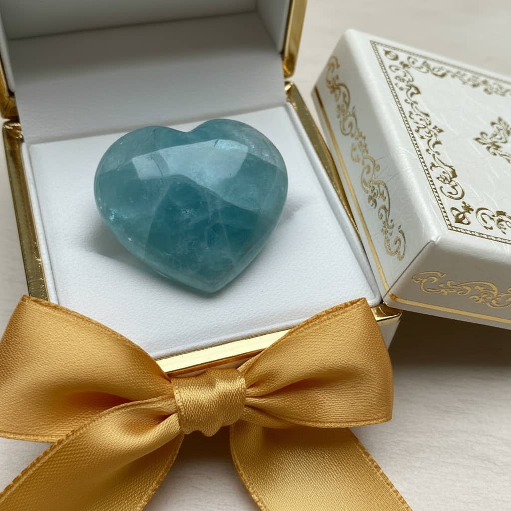Aquamarin Herz – Liebe, Ruhe & emotionale Harmonie CrystalScents
