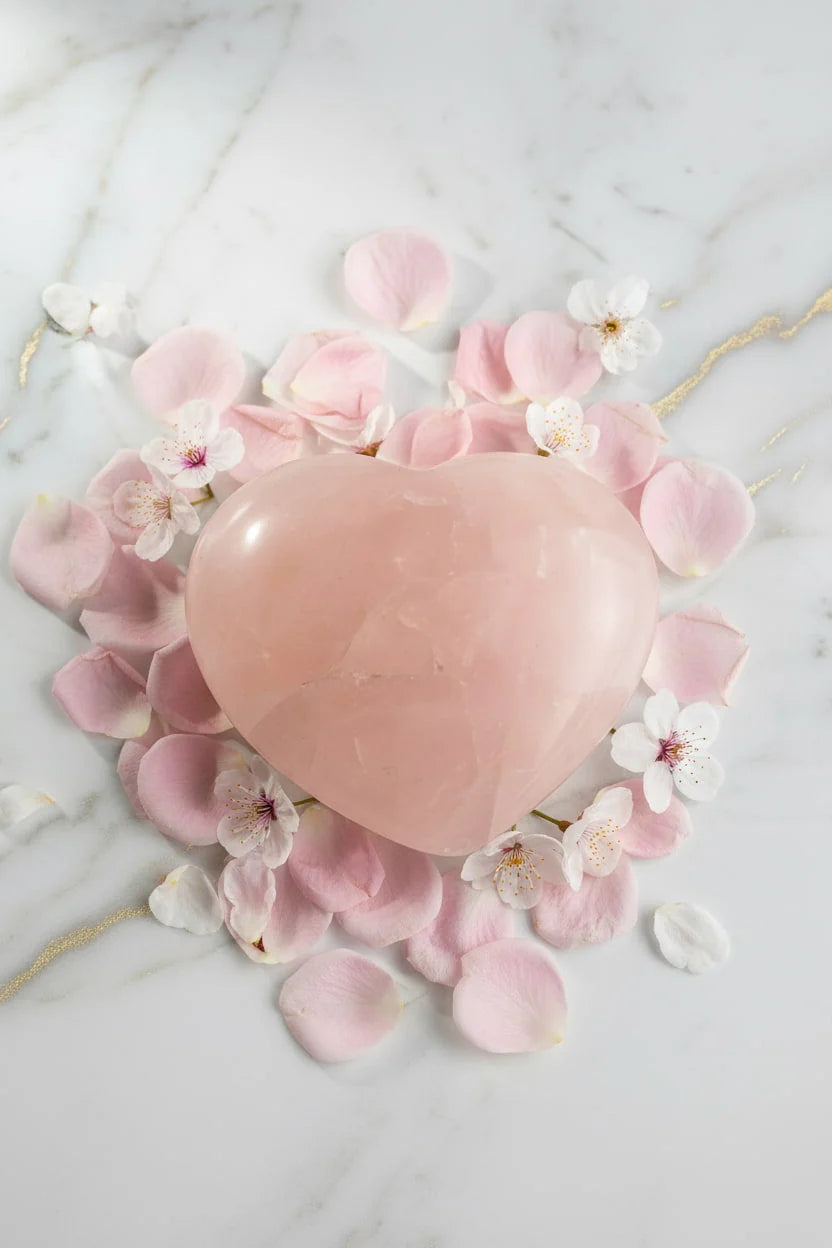 Kristallkombinationen für Liebe, Glück und Balance im Alltag