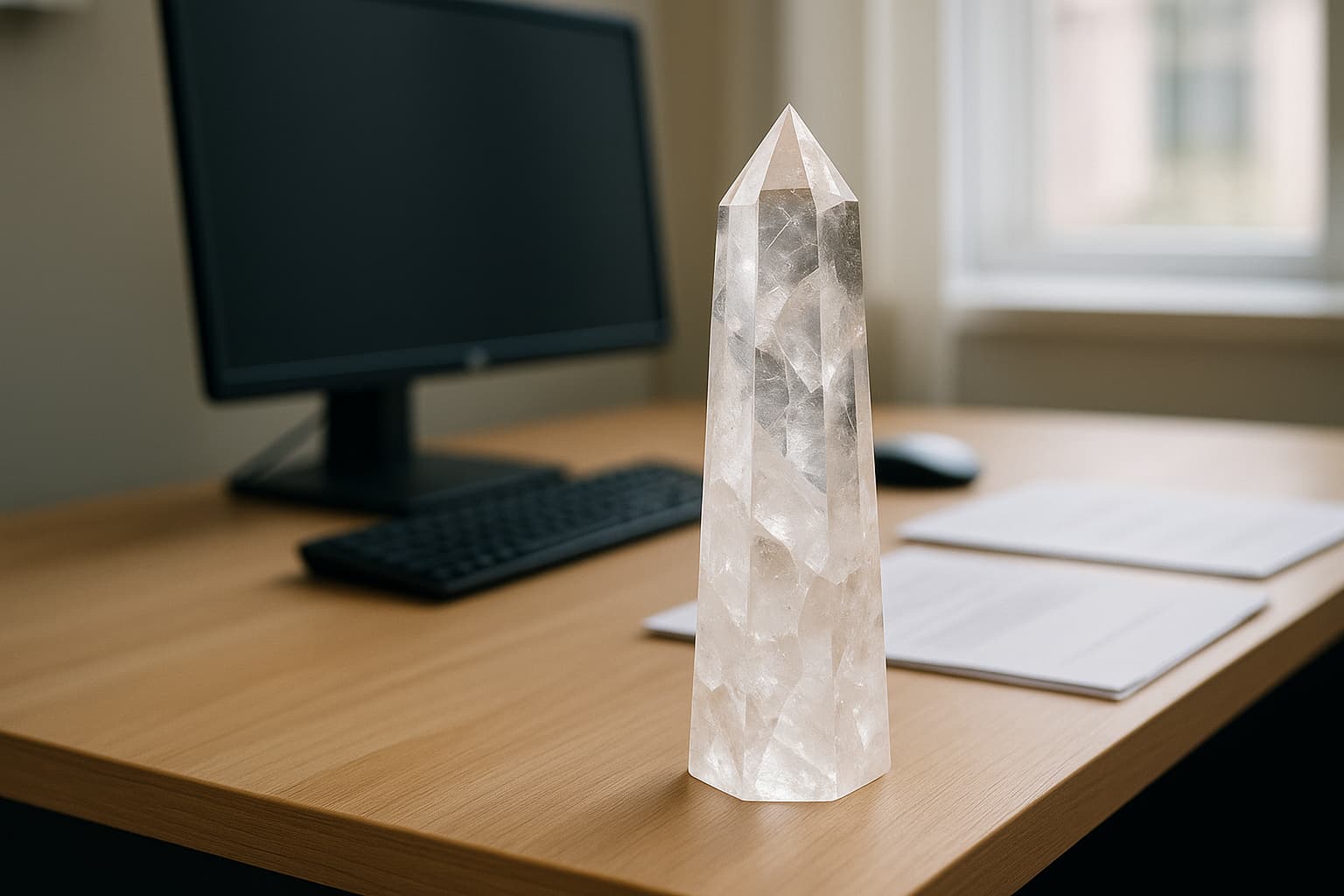 Kristalle: Im Büro nutzen 