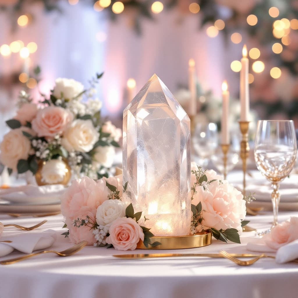 Kristalle als Hochzeitsgeschenk: Symbolische Steine für Liebe CrystalScents