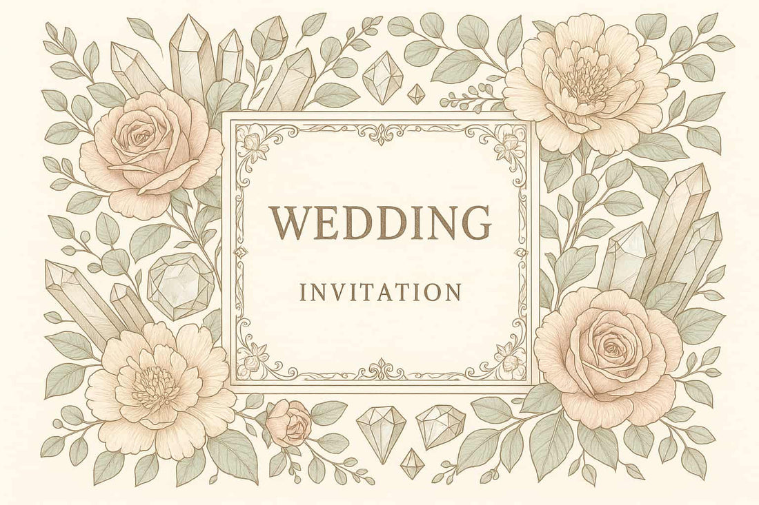 Hochzeitswünsche mit Kristallen – Liebe, Freude & positive Energie verschenken CrystalScents