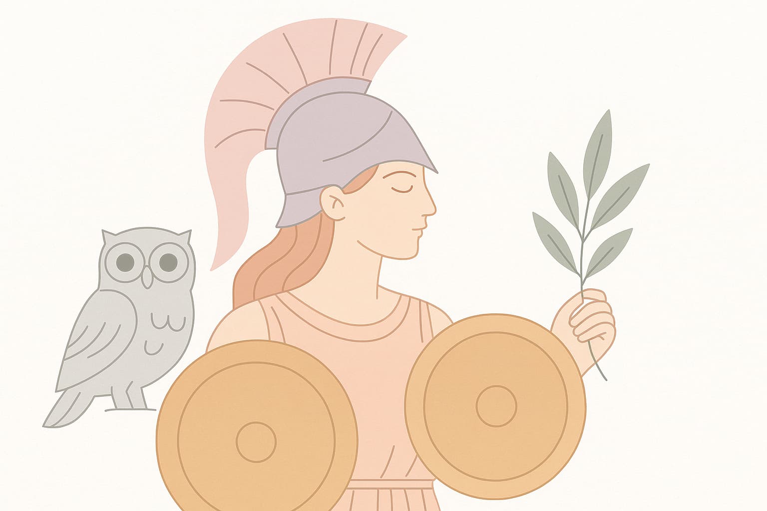 Athena: Göttin der Weisheit, Strategie und Führung CrystalScents