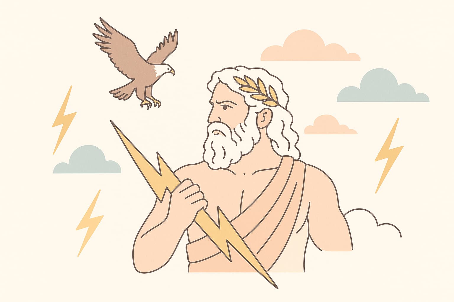 Zeus – Herrscher des Himmels und seine Geschichten