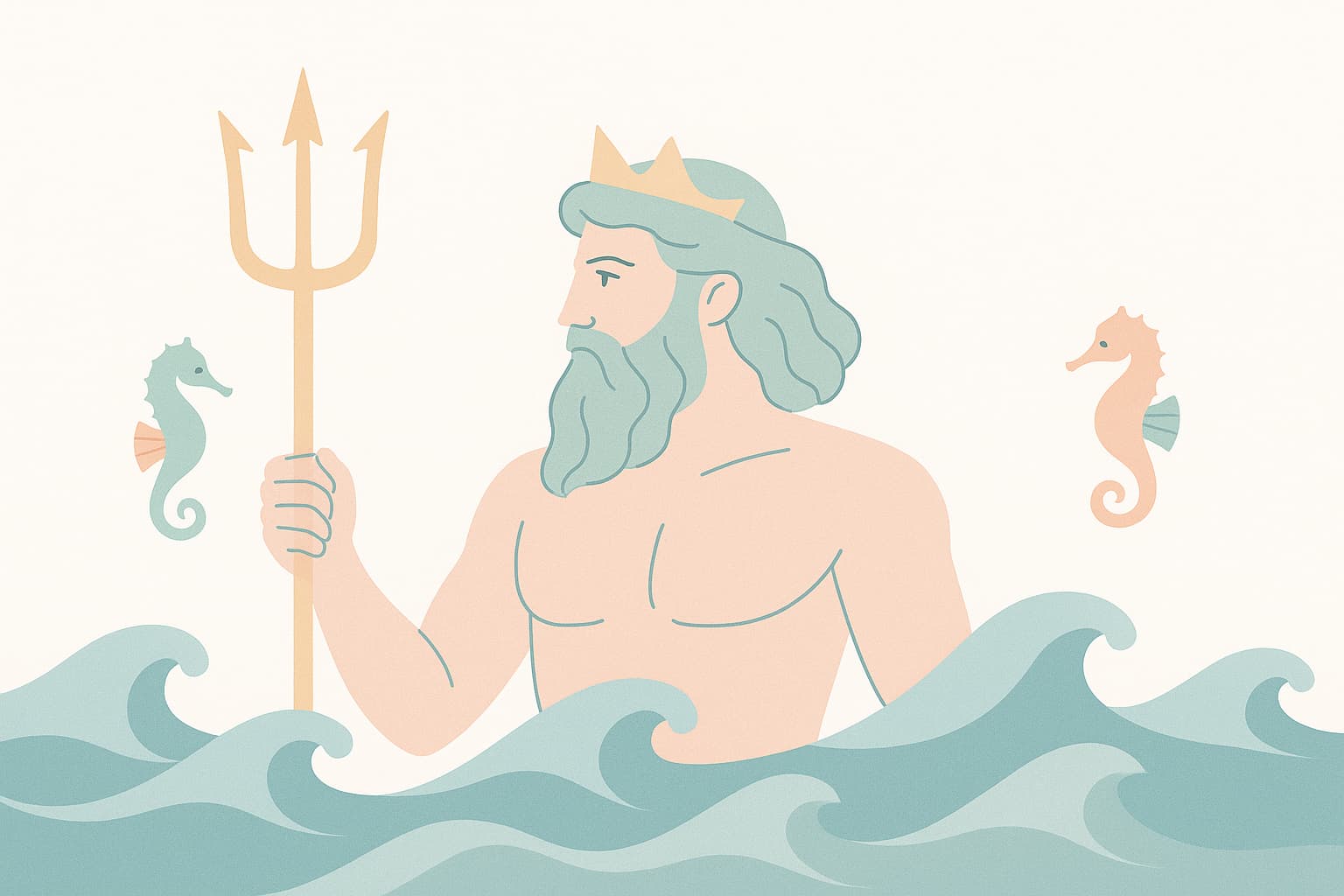 Poseidon – Der mächtige Gott des Meeres und der Emotionen