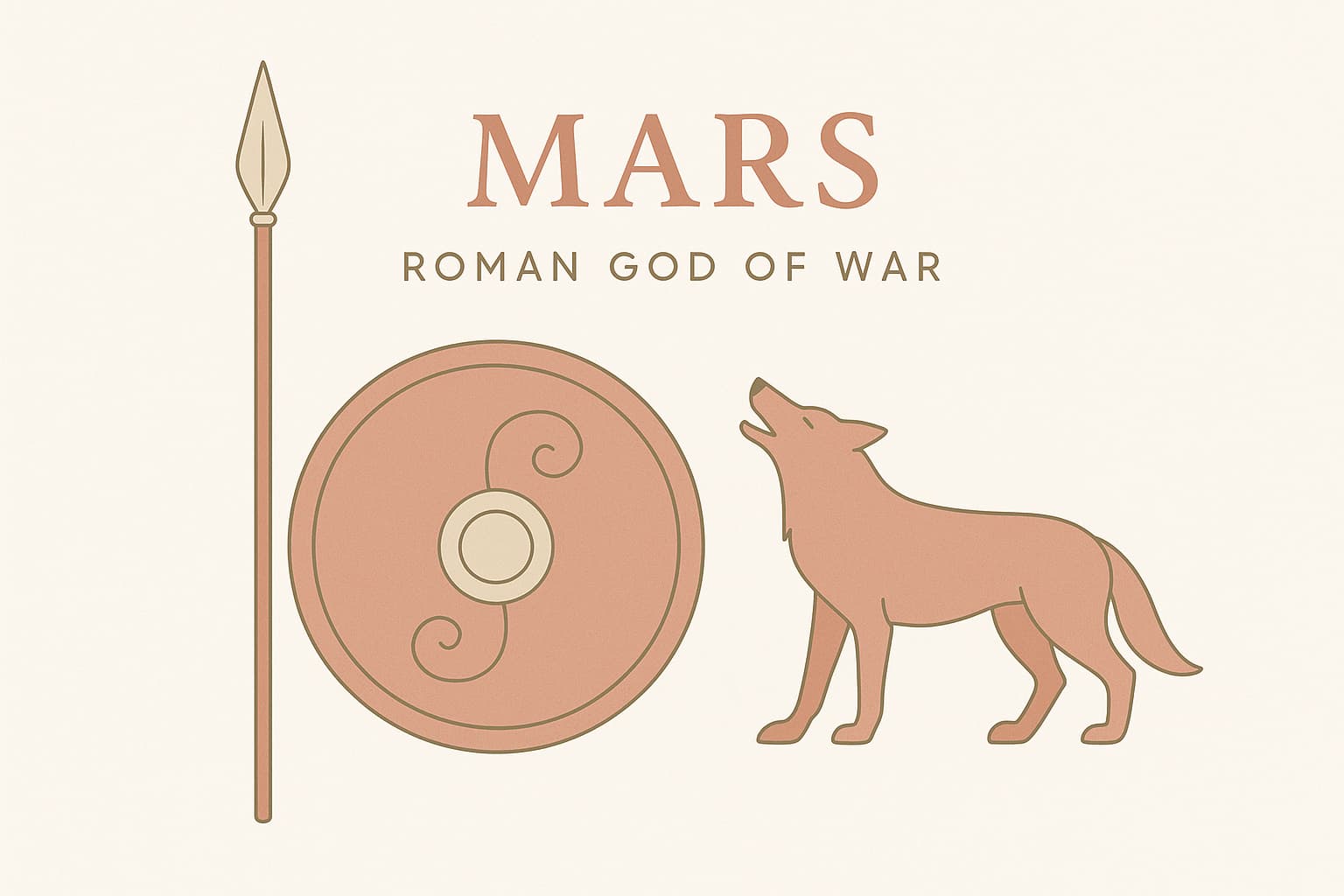 Mars – Kriegsgott der Römer und seine Symbolik