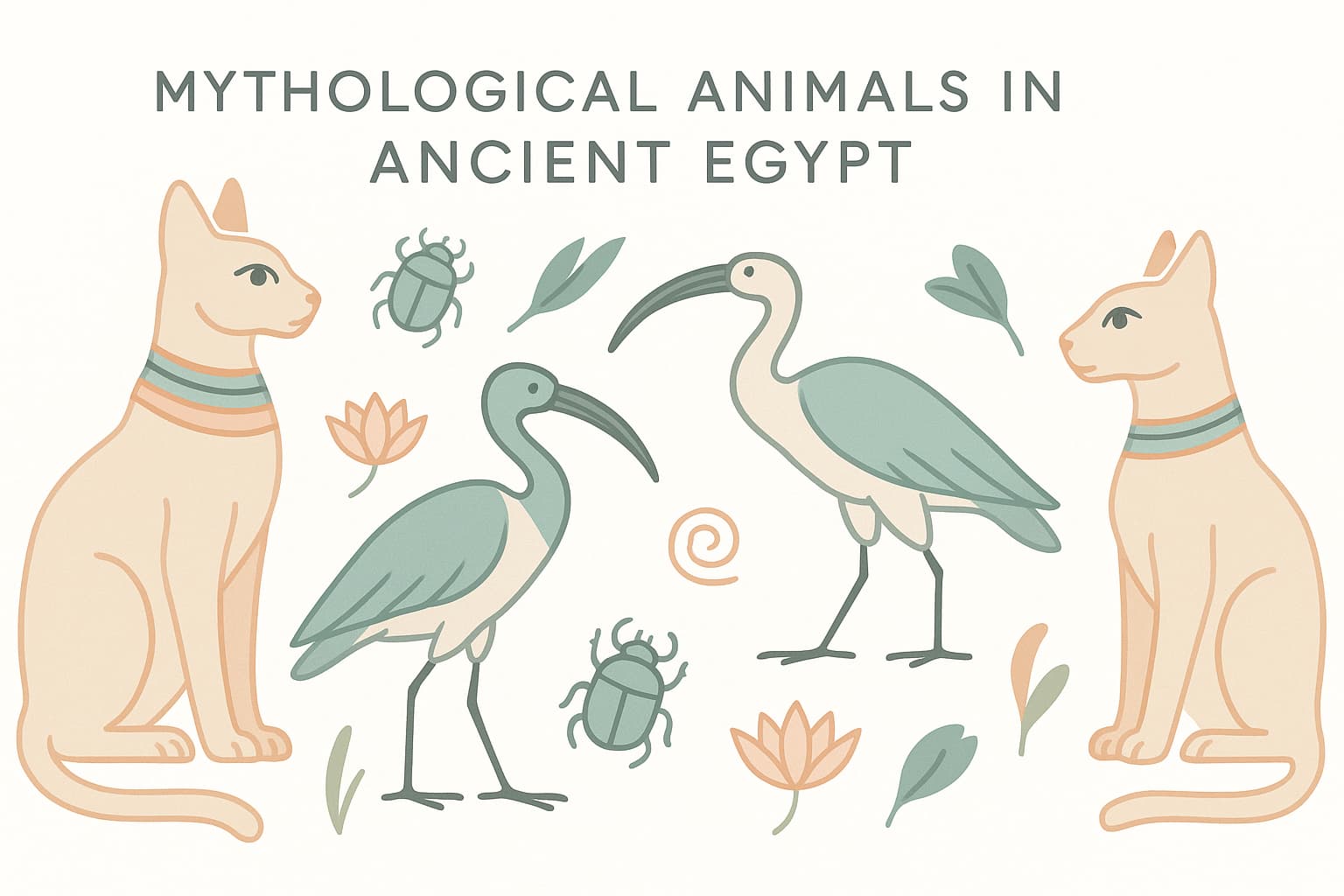 Mythologische Tiere im alten Ägypten – Symbolik & Bedeutung