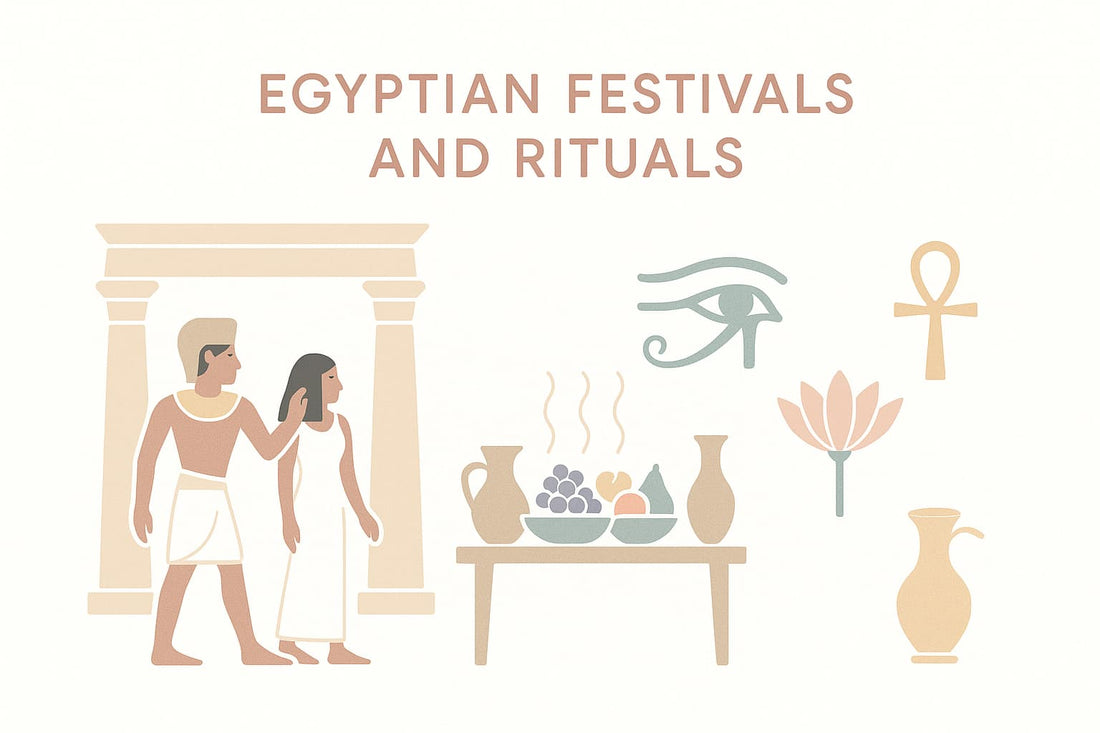 Ägyptische Mythologie: Feste, Rituale und Symbole für den Alltag