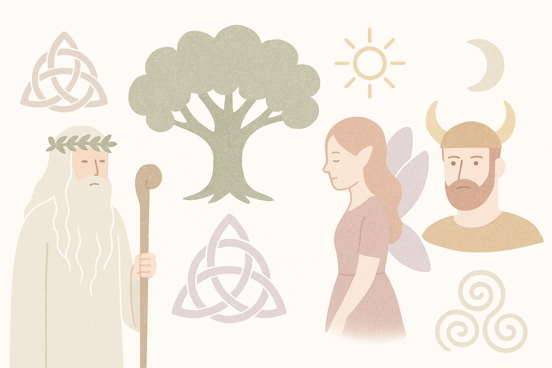 Keltische Mythologie: Götter, Druiden & Weisheit für den Alltag