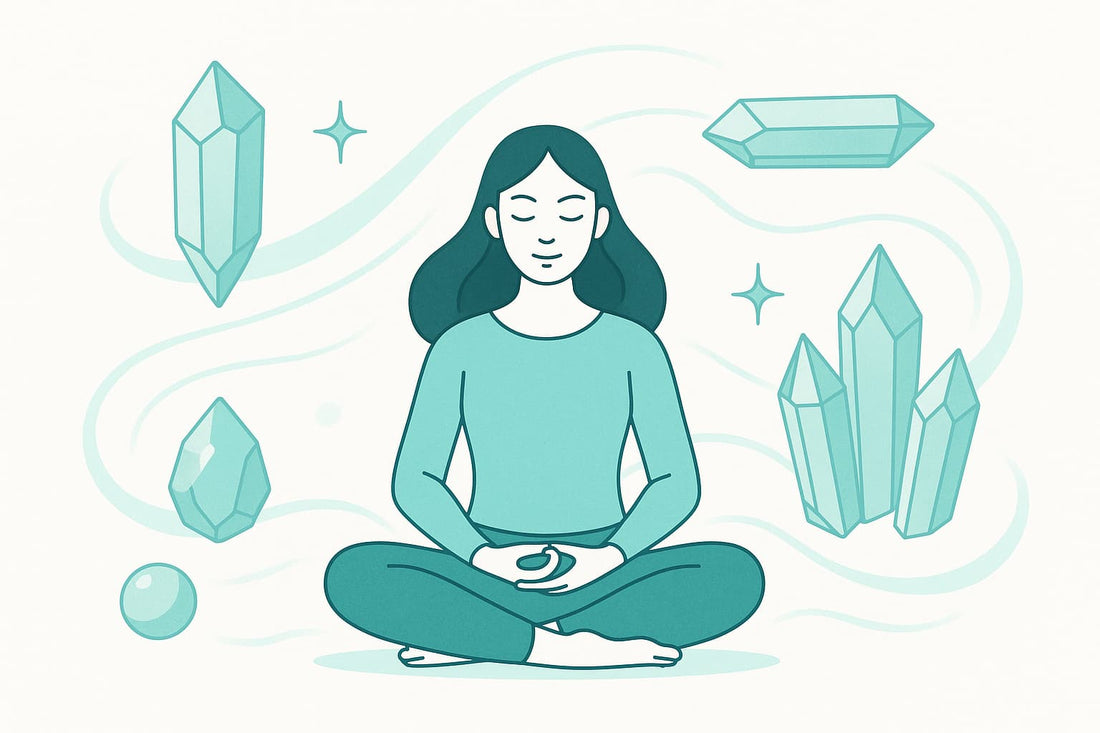 Meditation: Klang, Kristalle und Rituale kombinieren