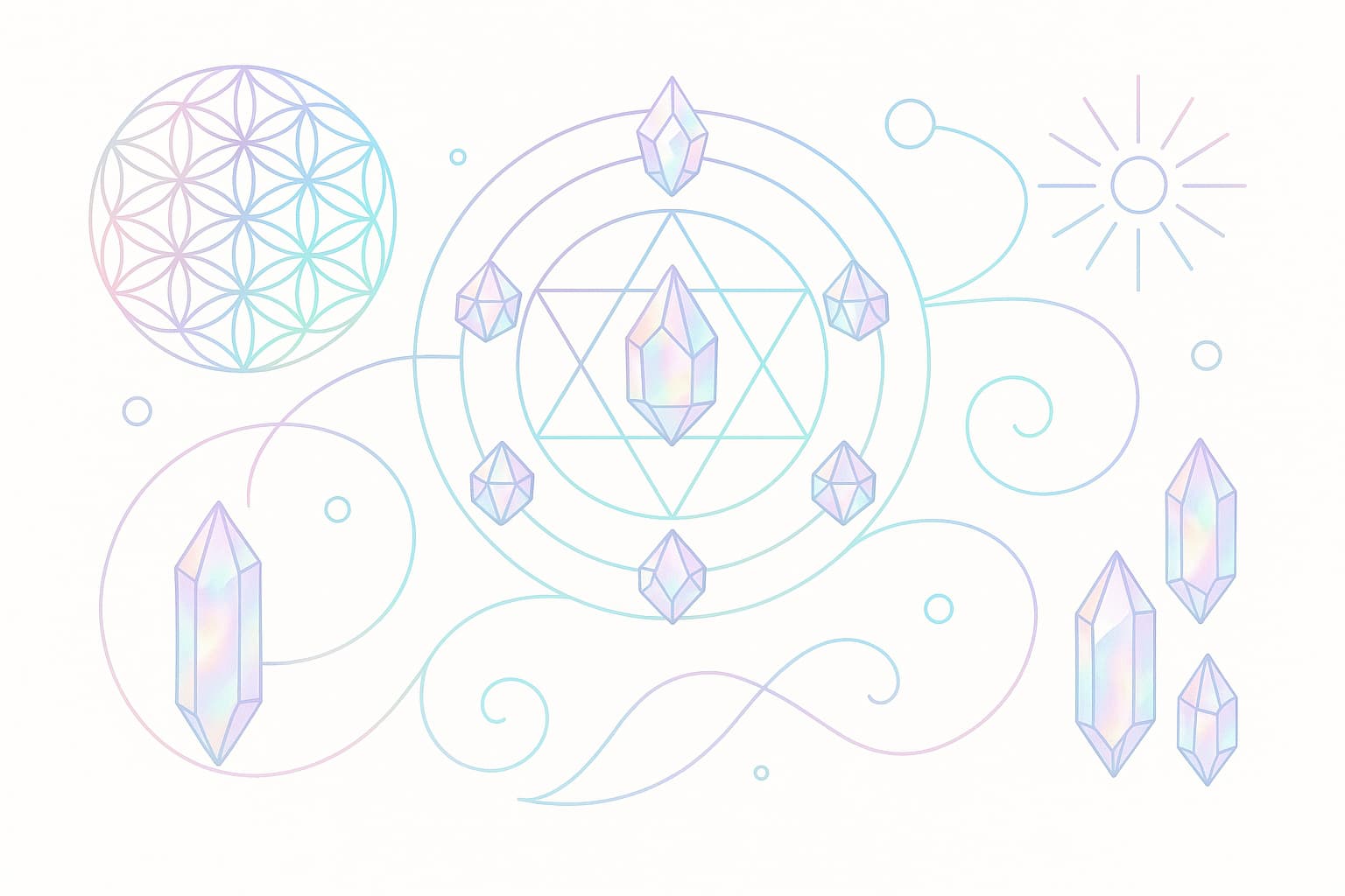Klang & Kristalle: So verstärken sie deine Meditation